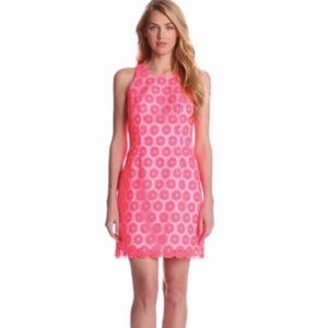 Lilly Pulitzer Fiesta Key Pink Pearl Shift Dress